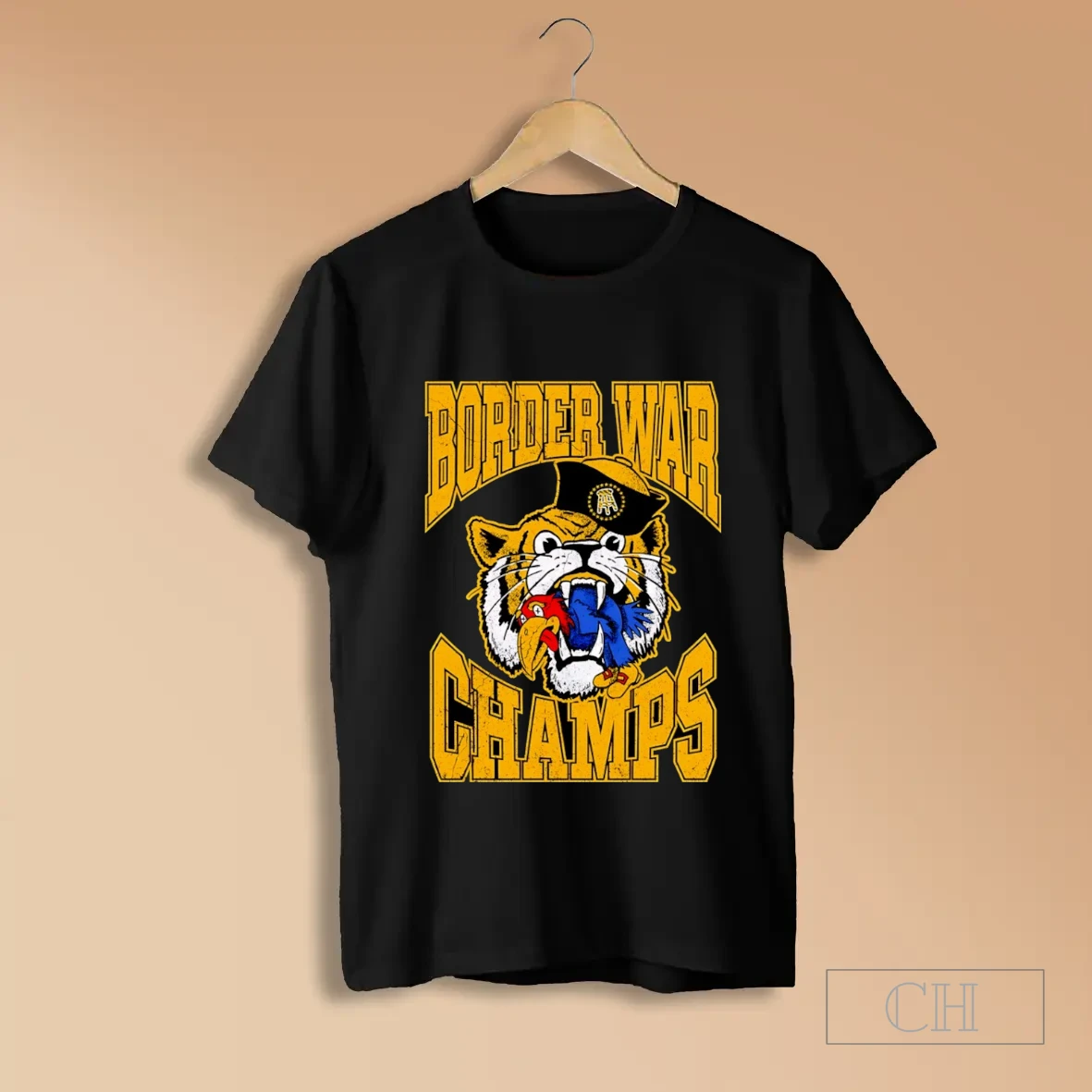 Border War Champs Missouri Tigers Football Mascot Shirts