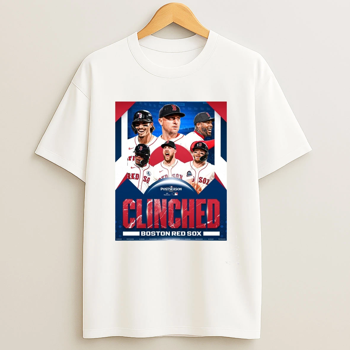 Boston Red Sox Baseball Have Clinched 2025 Mlb Postseason Shirts