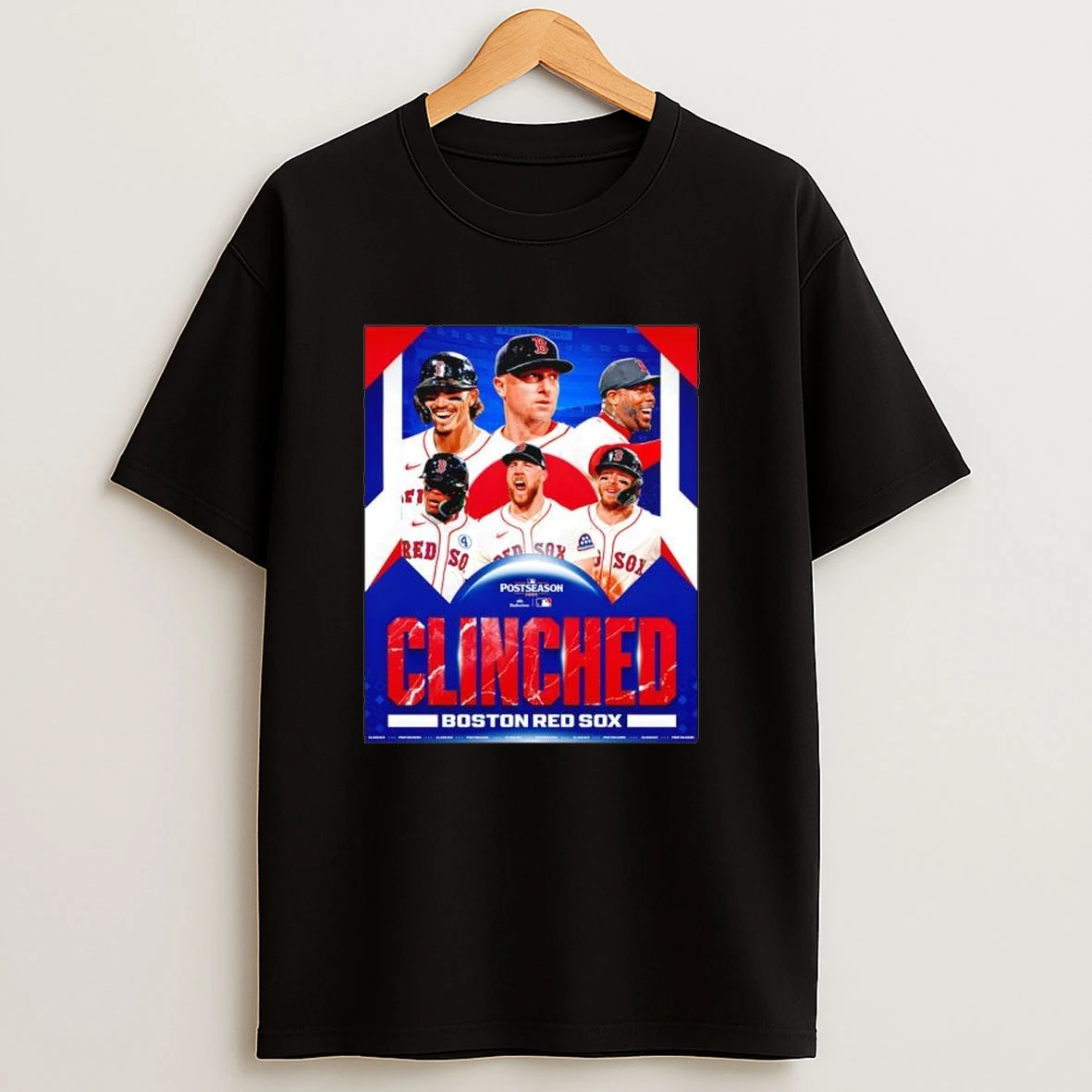 Boston Red Sox Team Clinched Mlb Postseason Shirts
