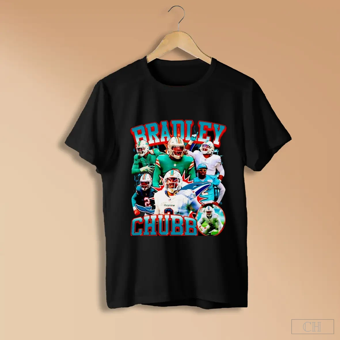Bradley Chubb Miami Dolphins Nfl Graphic Shirts