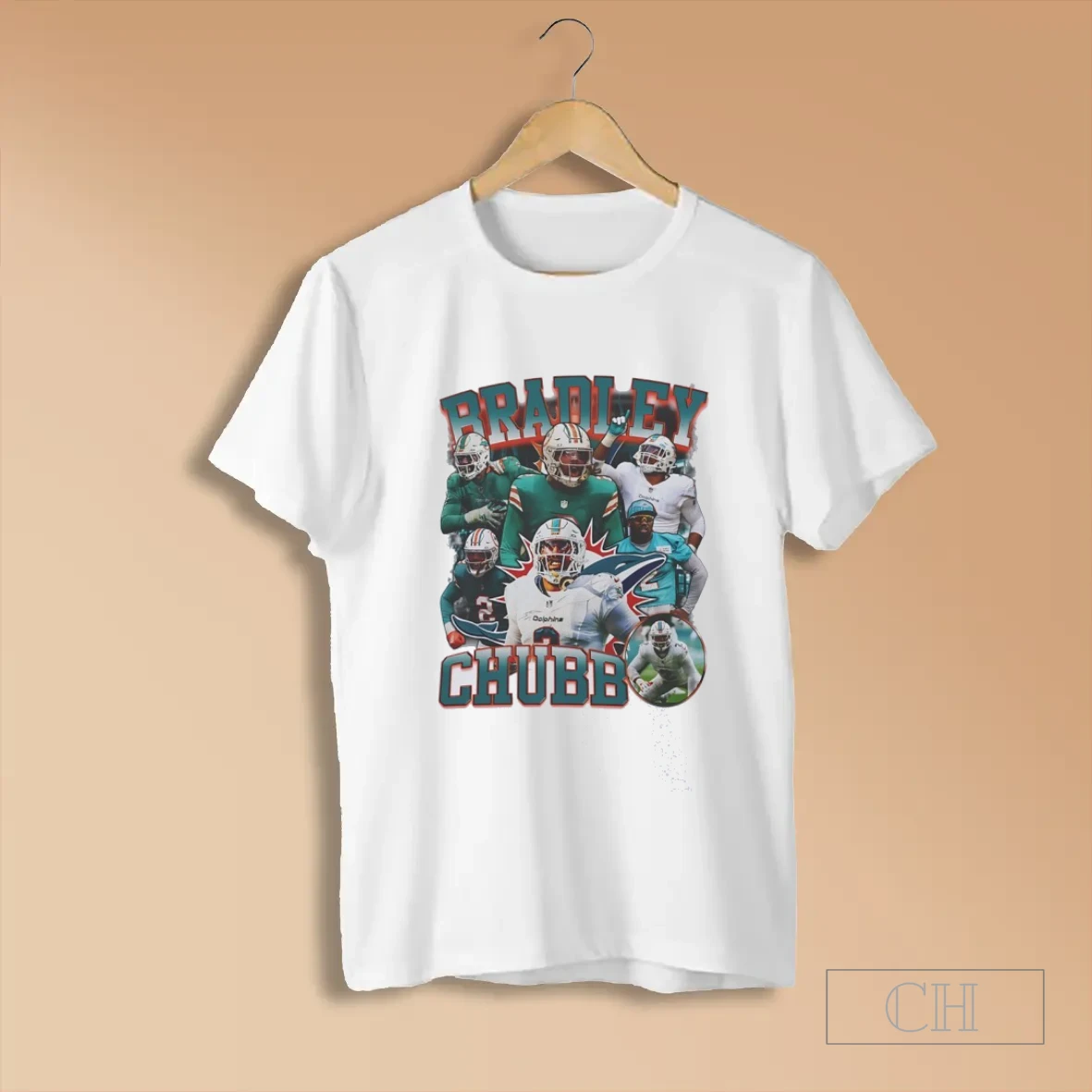 Bradley Chubb Miami Dolphins Football Vintage T Shirt