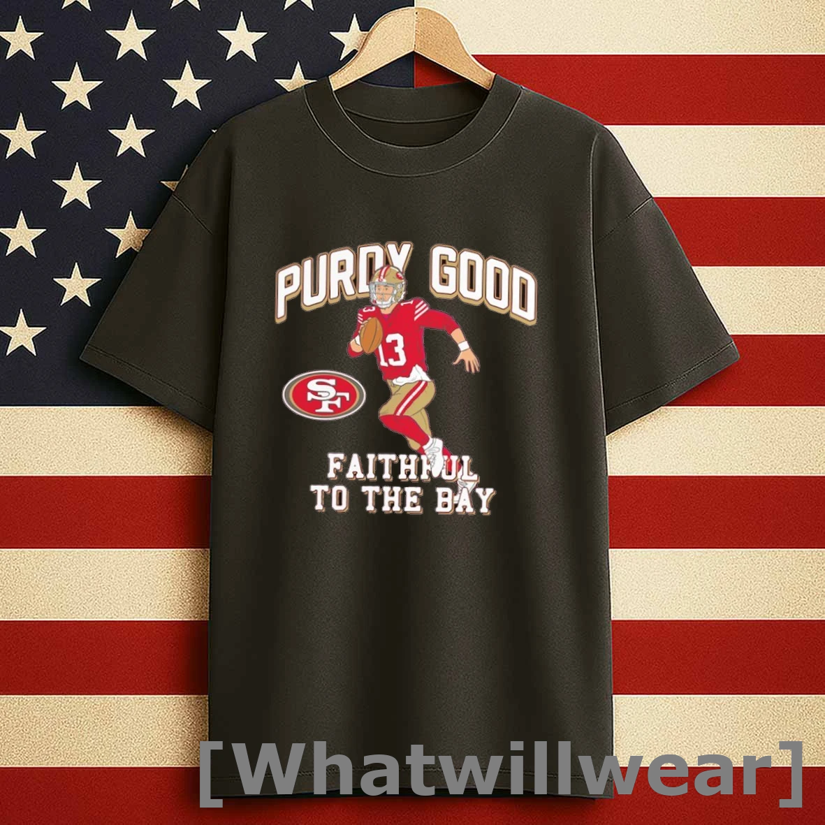 Brock Purdy Nfl San Francisco 49ers Faithful To The Bay Shirts