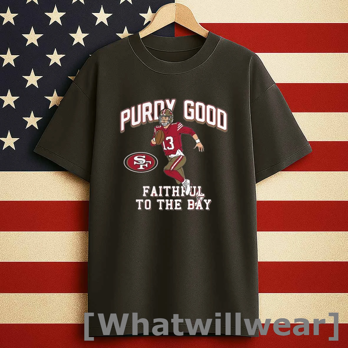 Brock Purdy San Francisco 49ers Faithful To The Bay Shirts