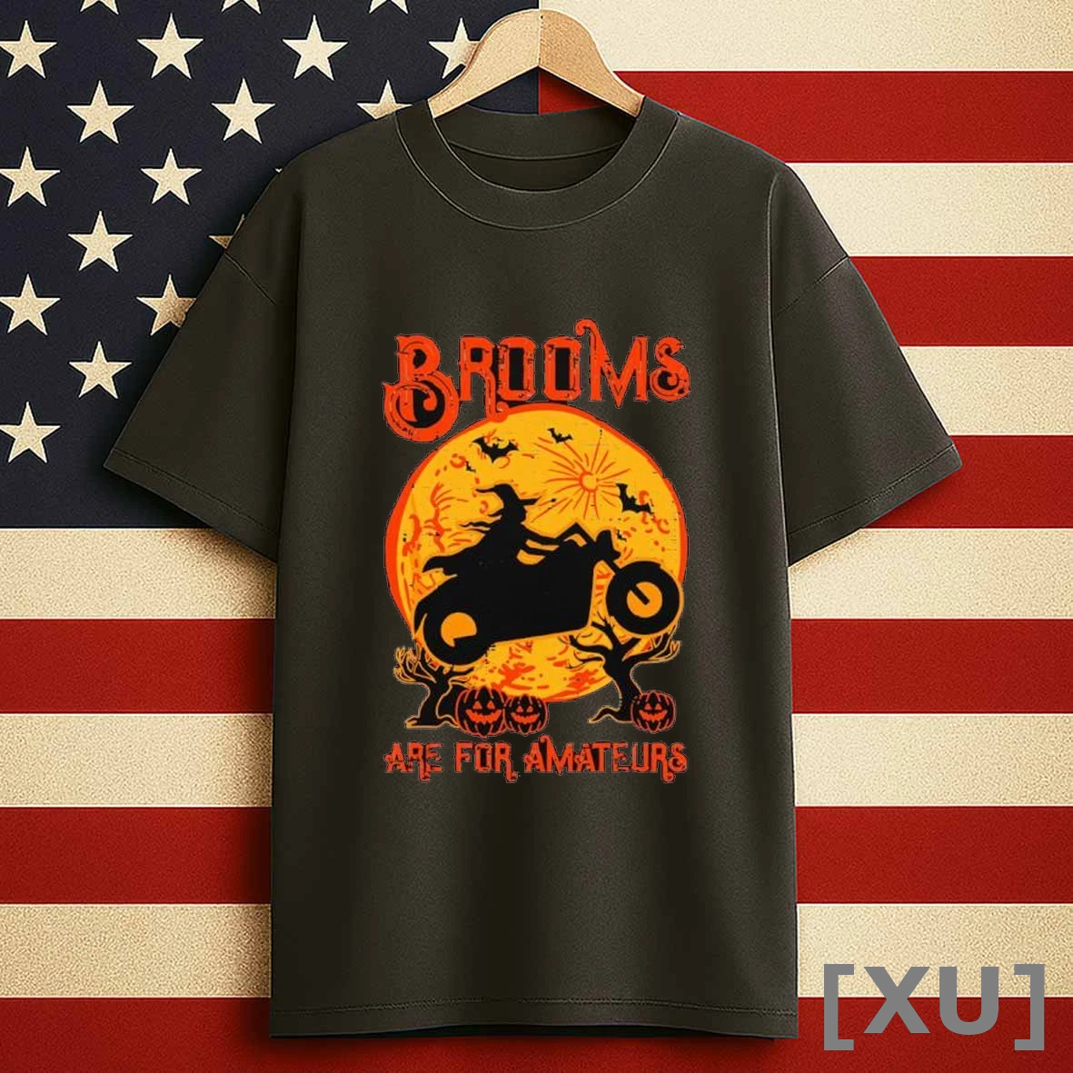 Brooms Are For Amateurs Witch Rider Halloween Shirts