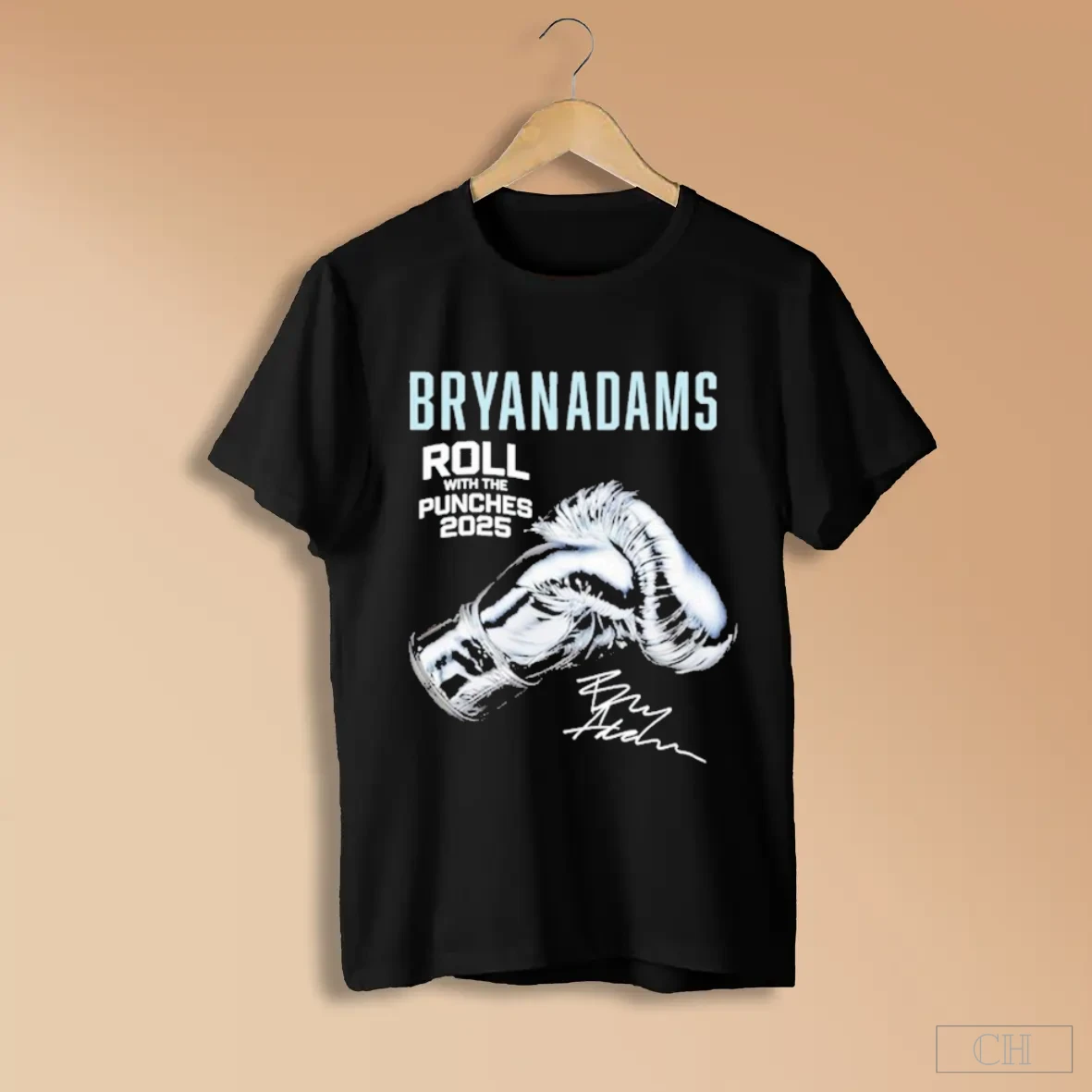 Bryan Adams Roll With The Punches Boxing Signature Shirts