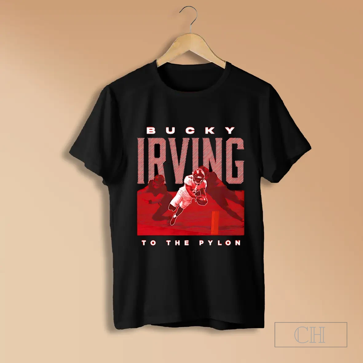 Bucky Irving To The Pylon Tampa Bay Buccaneers Nfl Shirts