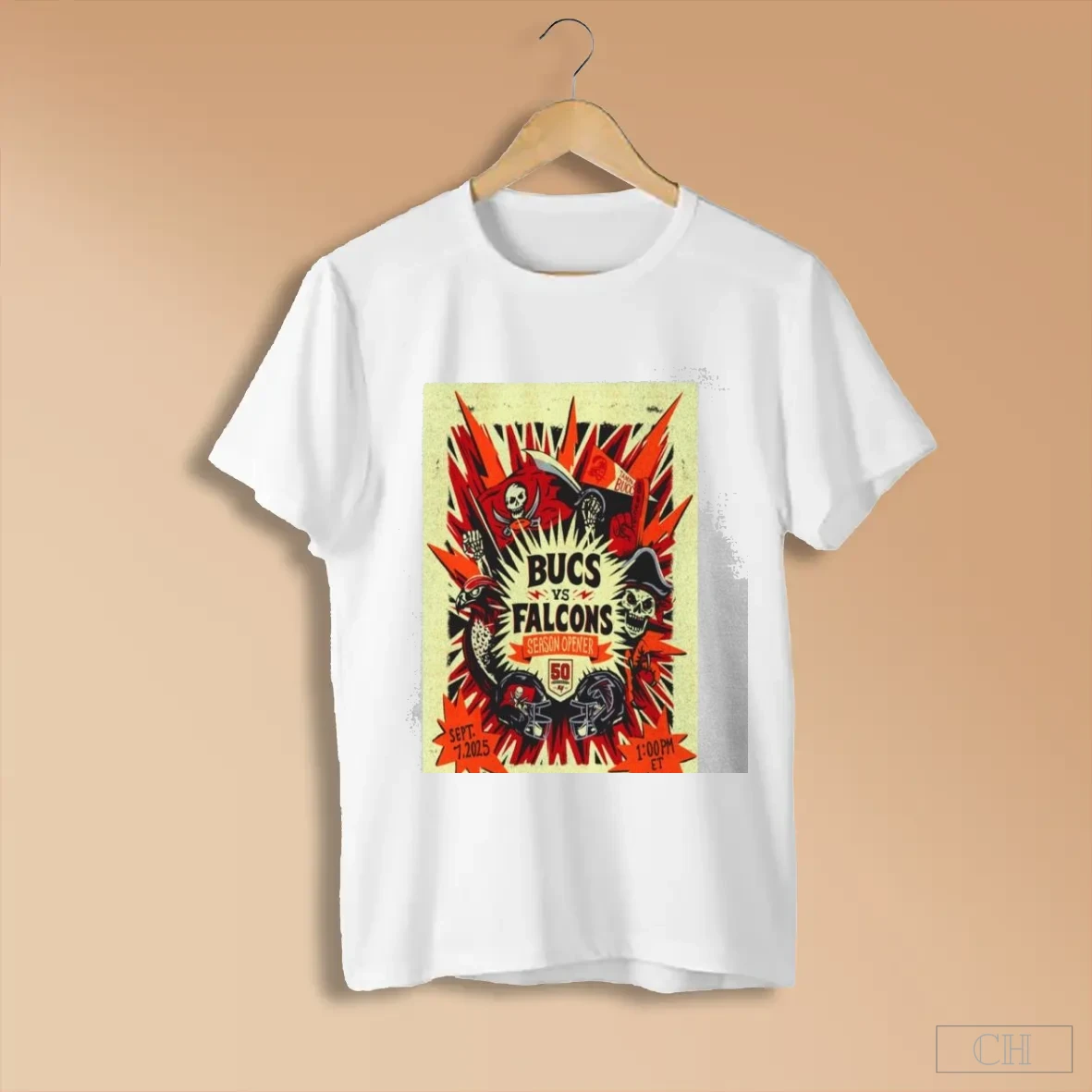 Bucs Vs Falcons Mercedes Benz Stadium September 7 2025 Shirts
