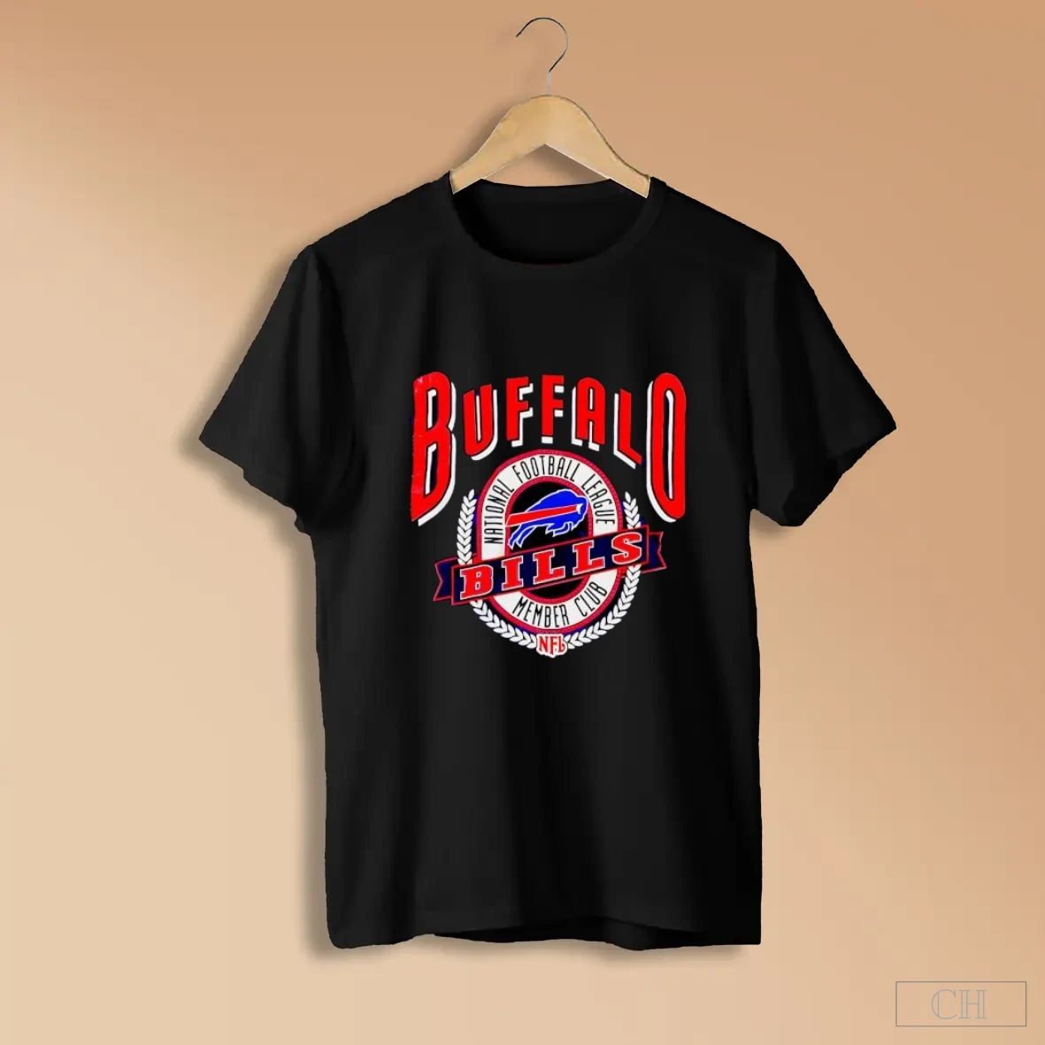 Buffalo Bills National Football League Member Club Vintage S Black Shirts