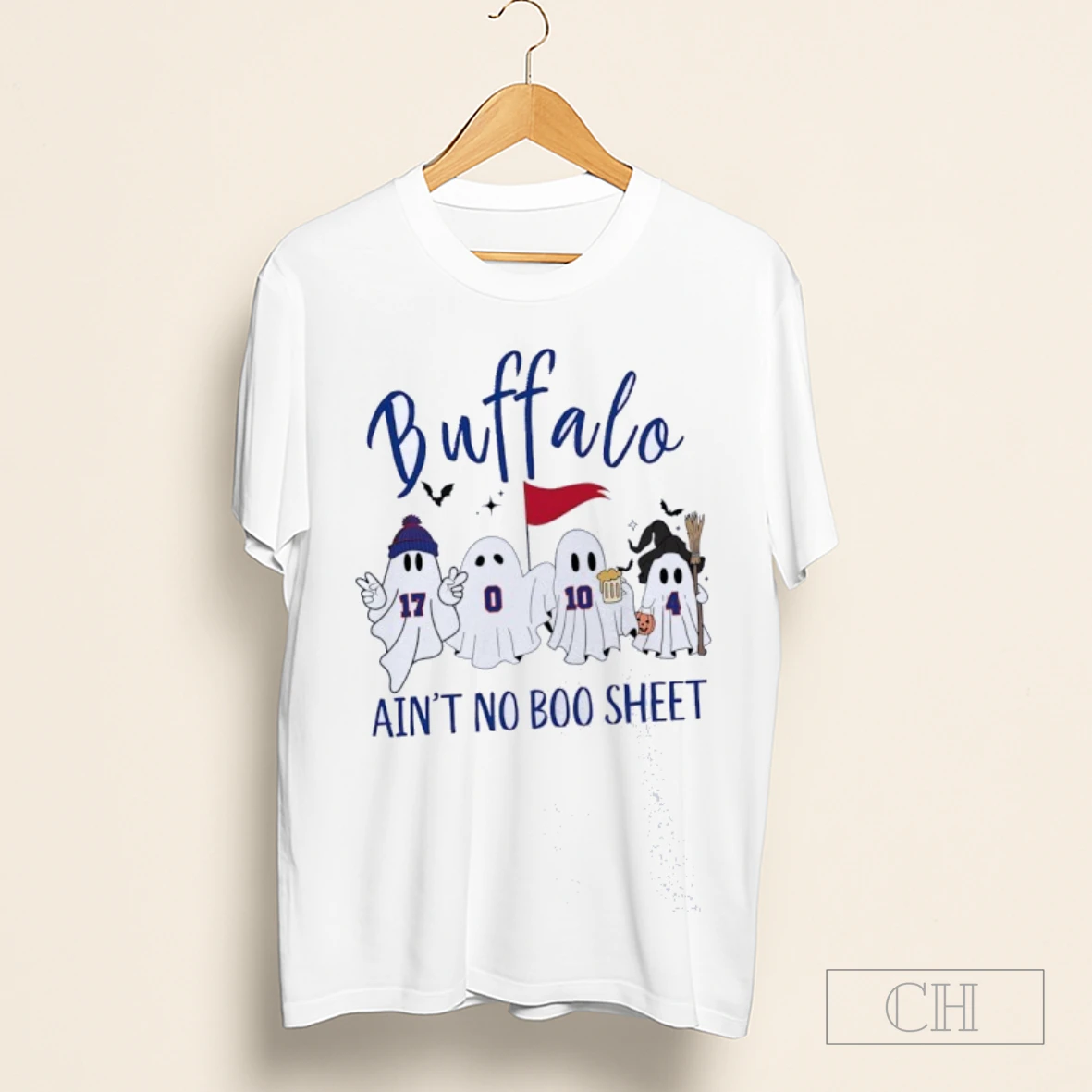Buffalo Bills Aint No Boo Sheet Halloween Shirt