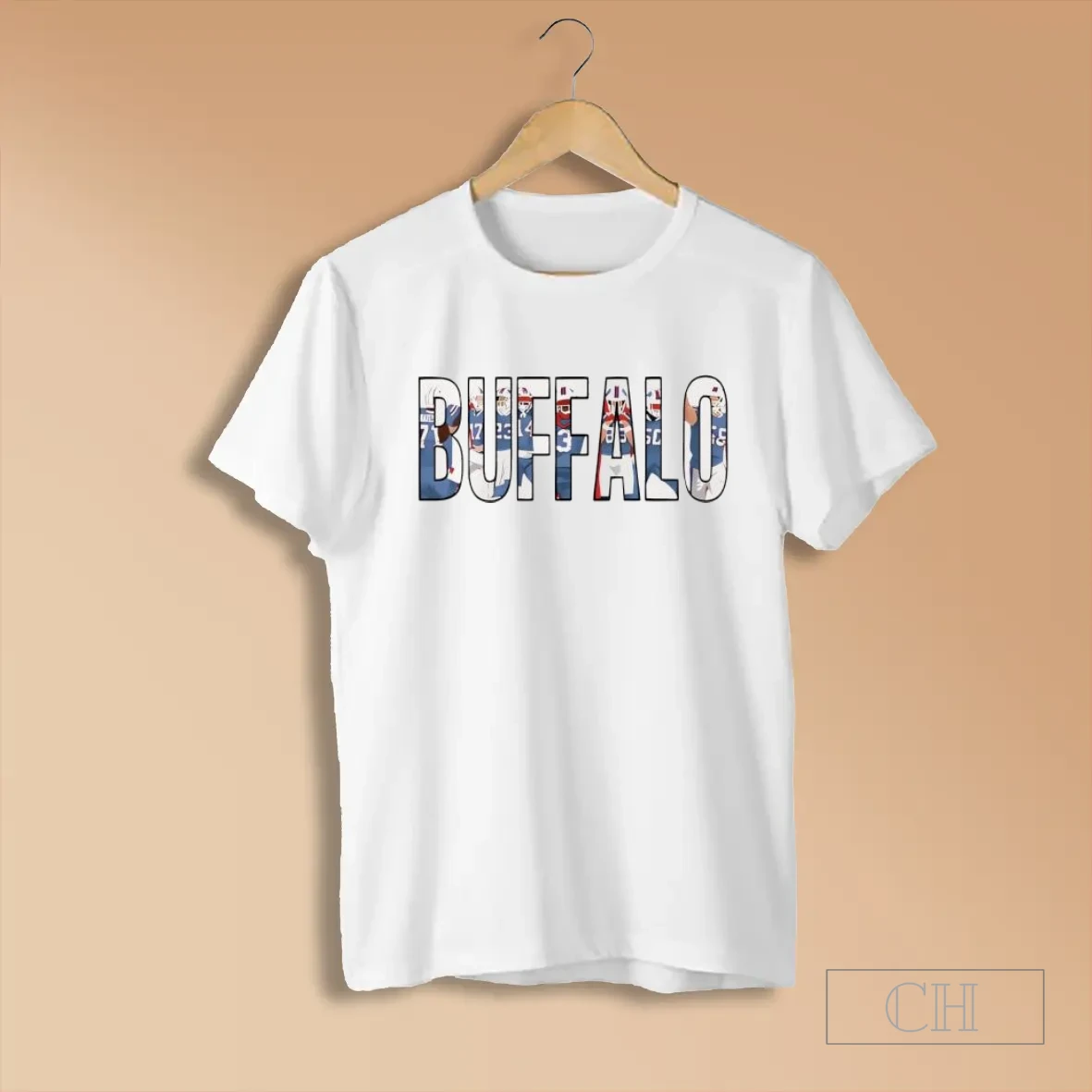 Buffalo Bills Football Team Spirit Bold Graphic T Shirts