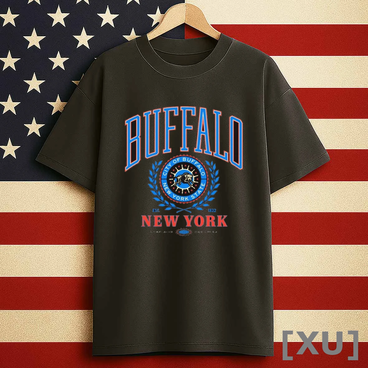 Buffalo New York Est 1832 City Of Buffalo New York State Shirts