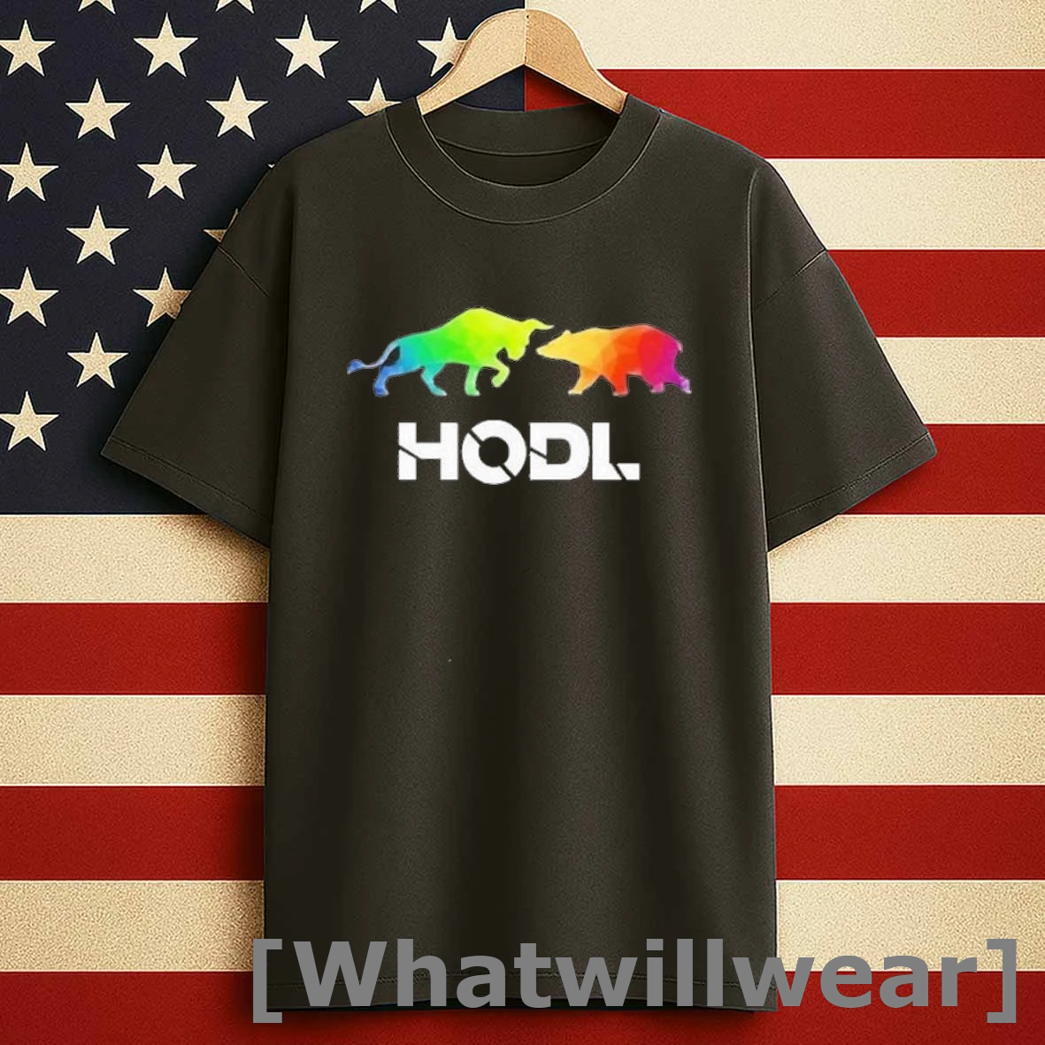 Bull And Bear Hodl Shirts