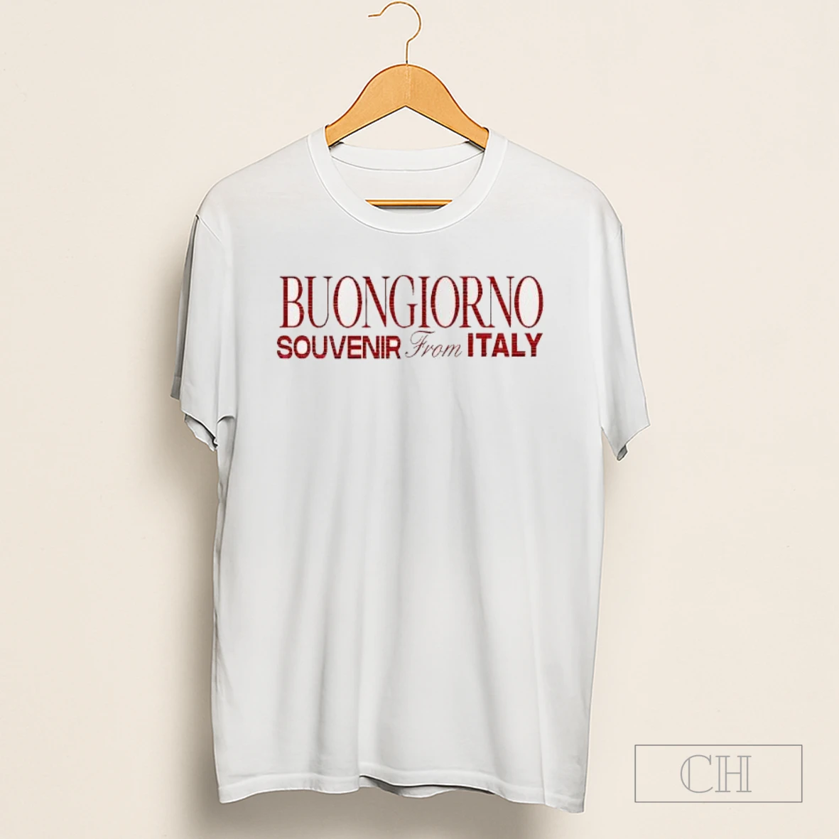 Buongiorno Souvenir From Italy Shirt