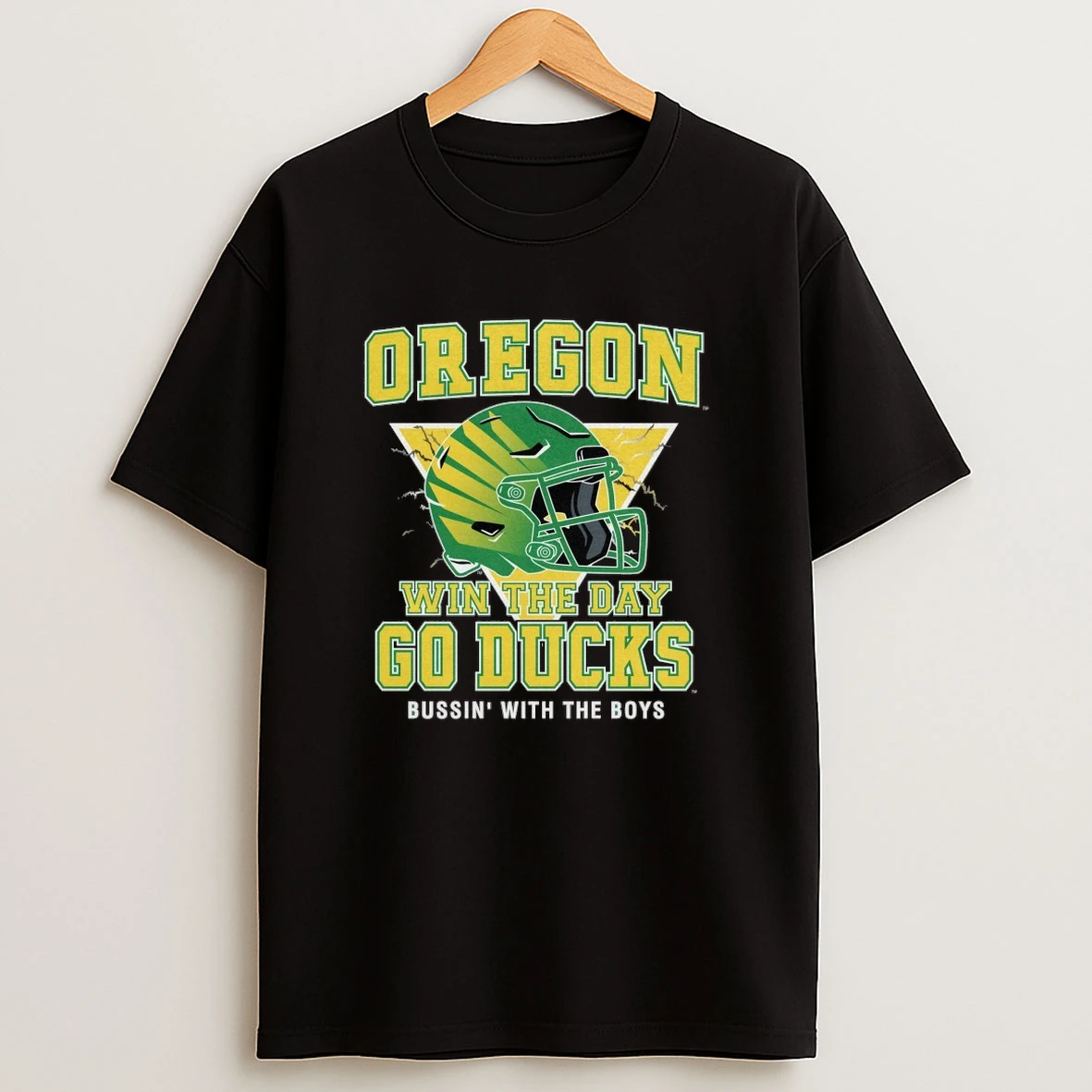 Bussin With The Boys X Oregon Ducks Oregon Win The Day Go Ducks Helmet Shirts