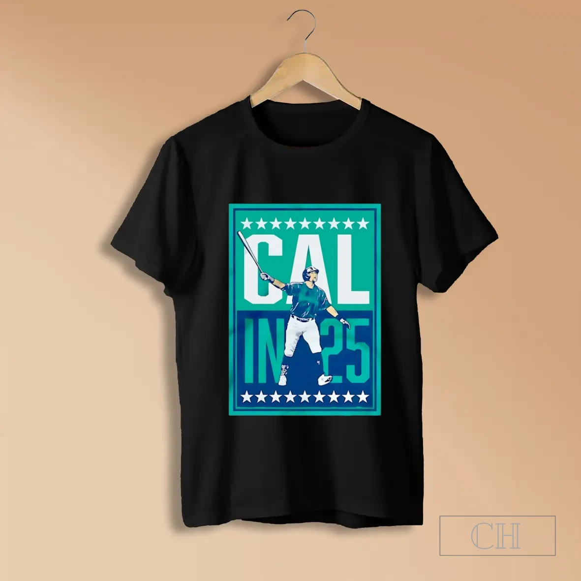 Cal In 25 Cal Raleigh Seattle Mariners Mlb 2025 Shirts