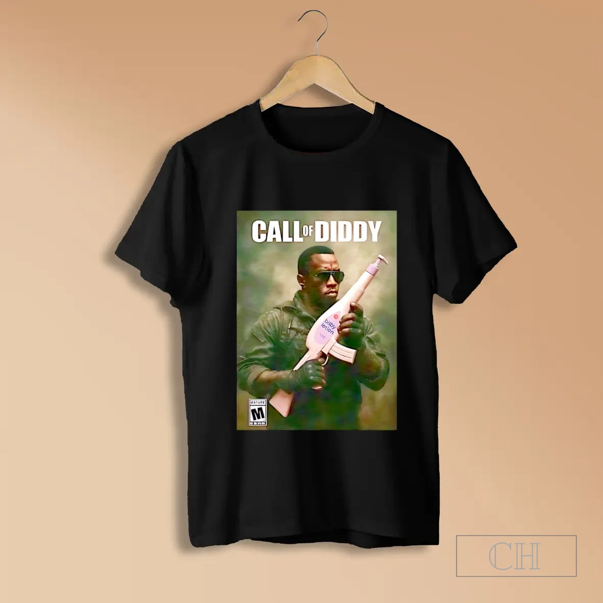 Call Of Diddy Video Game Parody Shirts