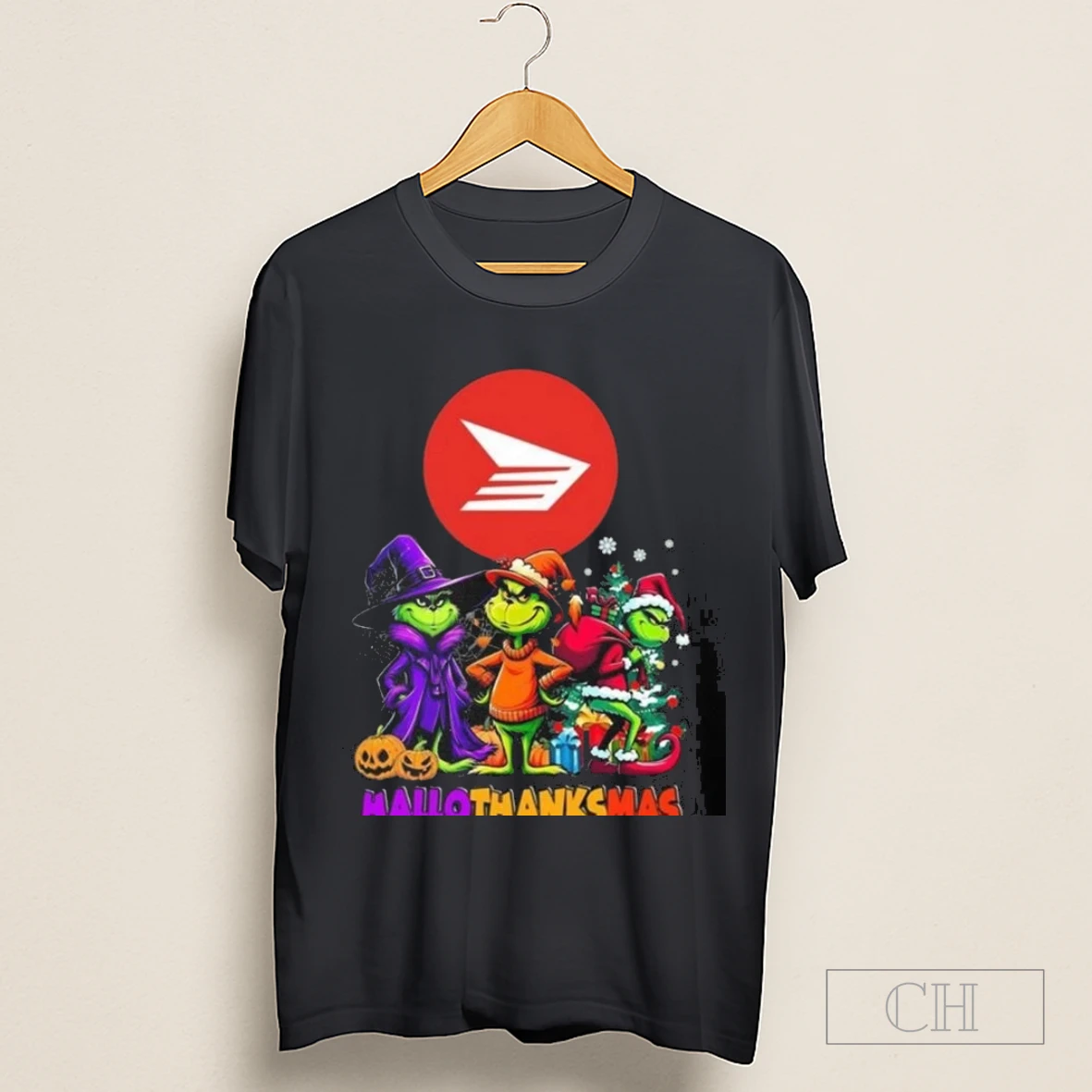 Canada Post The Grinch Hallothanksmas 2025 Shirt