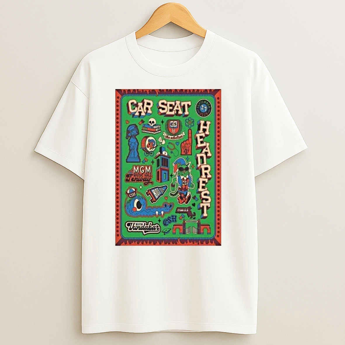 Car Seat Headrest September 27 2025 In Boston Ma Tour Shirts