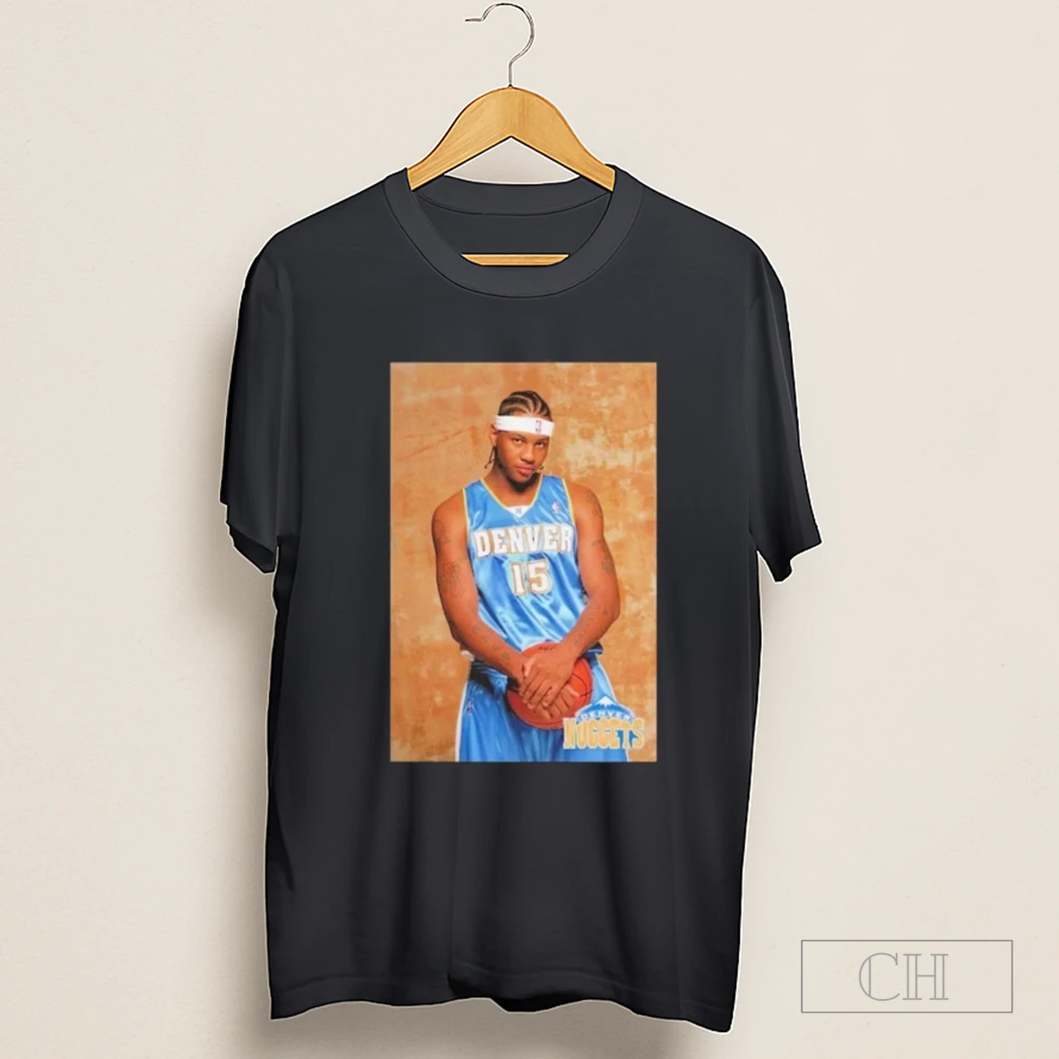 Carmelo Anthony Denver Nuggets Rookie Photo Shirt