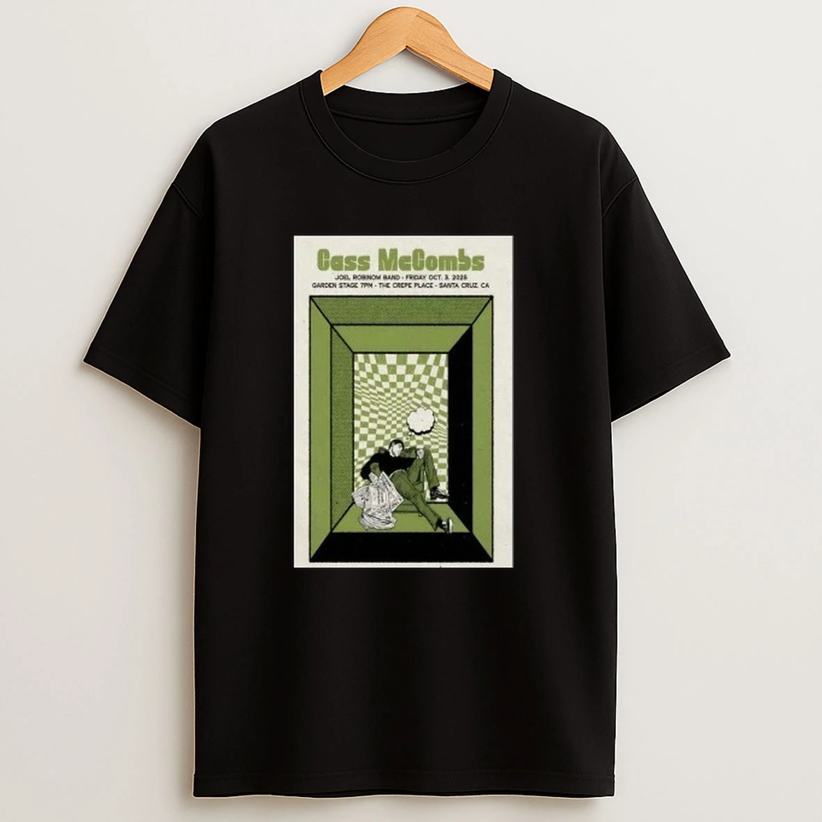 Cass Mccombs 10 3 3025 Santa Cruz Event Shirts