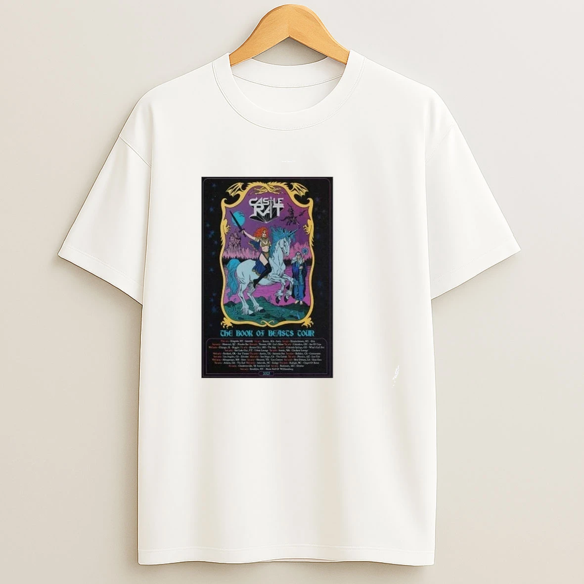 Castle Rat Us The Book Of Beasts Tour 2025 Shirts