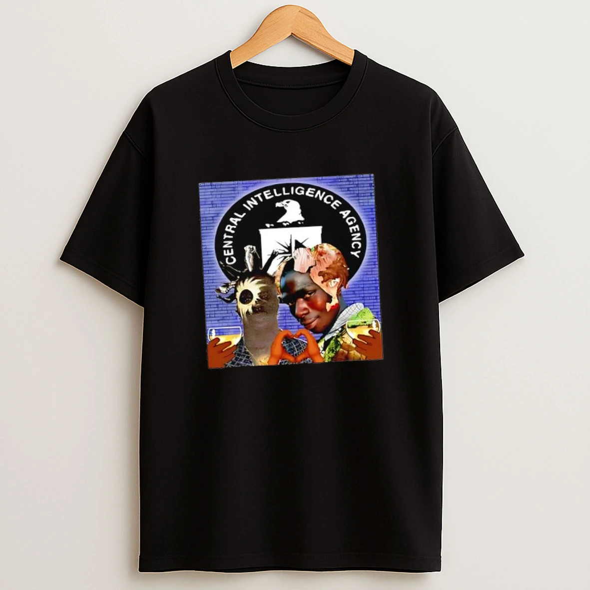 Central Intelligence Agency Graphic Funny Shirts