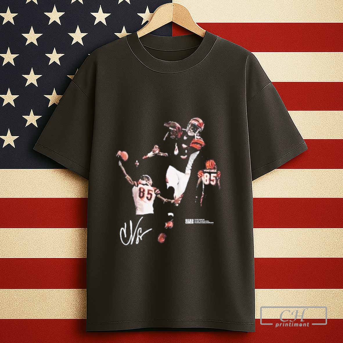 Chad Ocho Johnson Jumping Cincinnati Bengals Tshirt Sweater