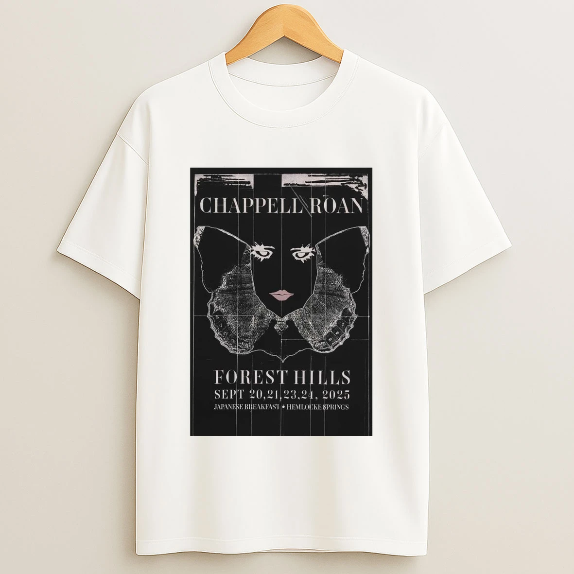 Chappell Roan Forest Hills September 20 24 2025 Japanese Breakfast Hemlocke Springs Shirts
