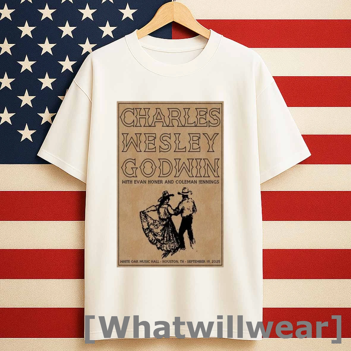 Charles Wesley Godwin 09 19 2025 In Houston Shirts