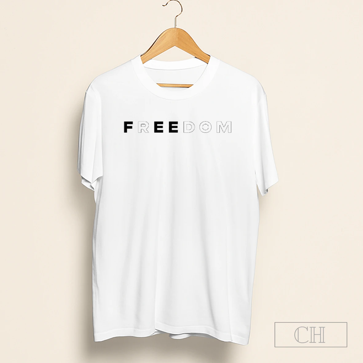 Charlie Kirk Wearing Freedom Shirt