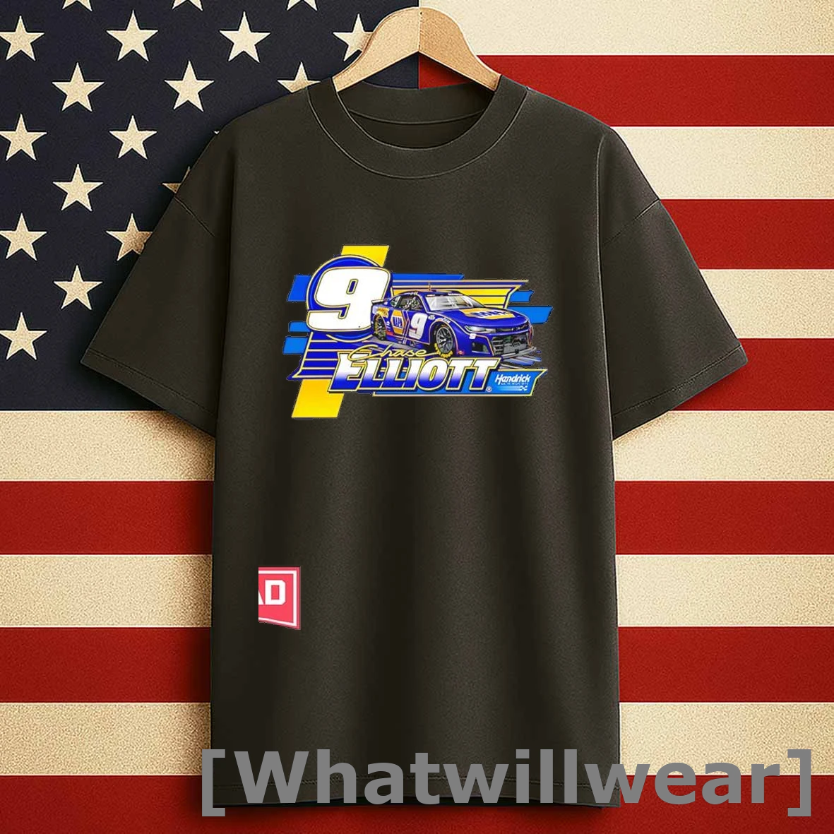 Chase Elliott Hendrick Motorsports Team Collection Royal Napa Car Shirts