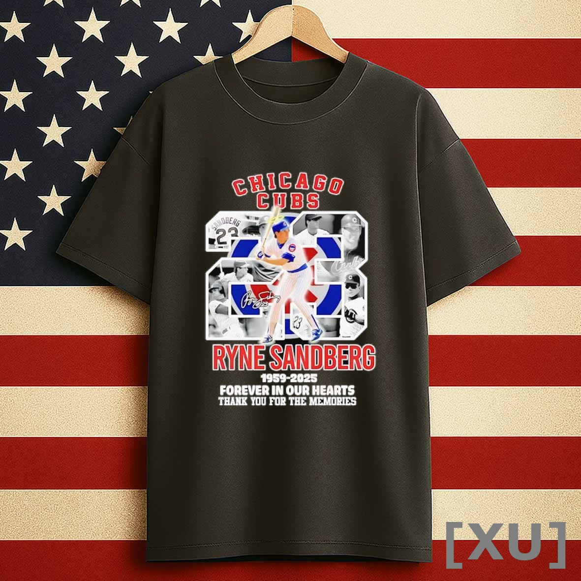 Chicago Cubs Ryne Sandberg 1959 2025 Forever In Our Hearts Thank You For The Memories Shirts
