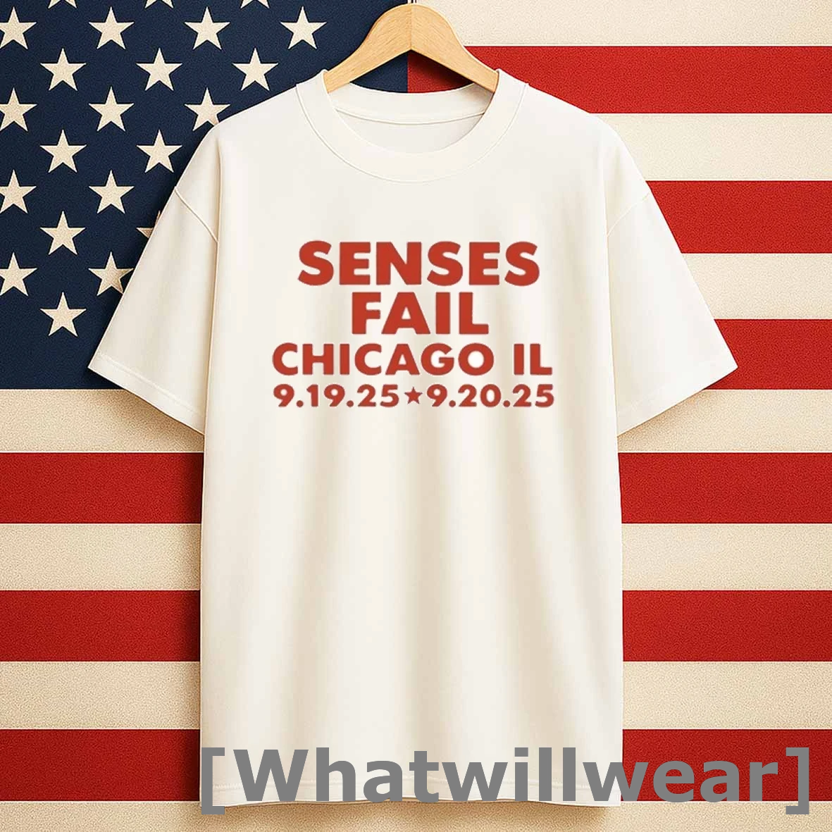 Chicago Il 2025 Senses Fail Shirts