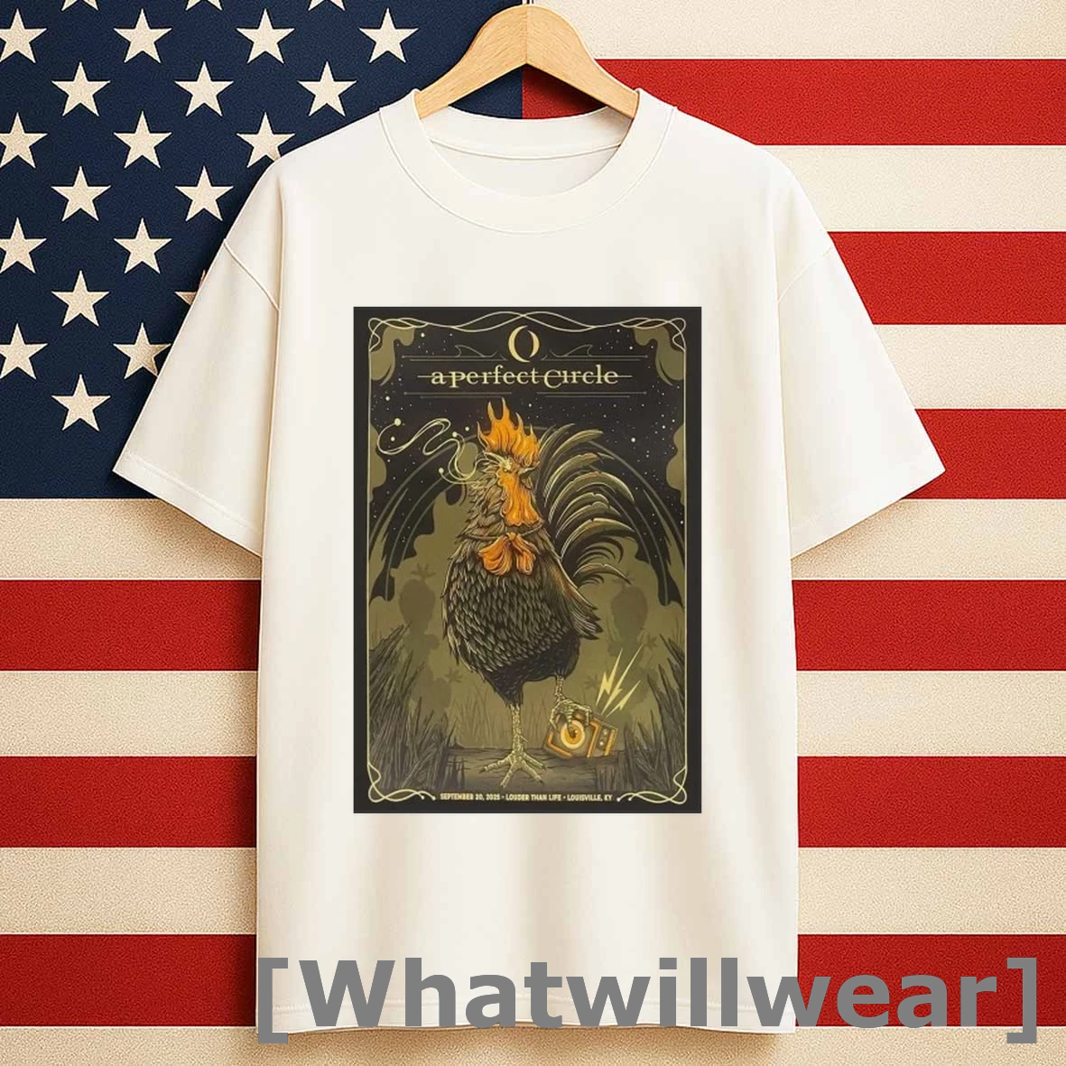 Chicken A Perfect Circle September 20 2025 Louisville Ky Tour Shirts