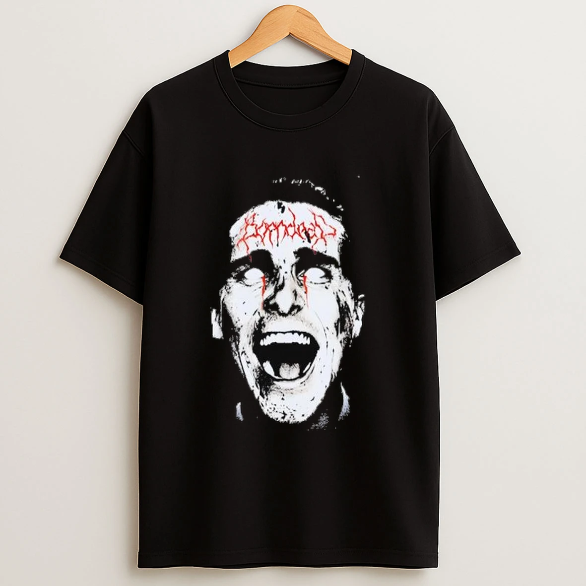 Christian Bale As Patrick Bateman From The Movie American Psycho Shirts