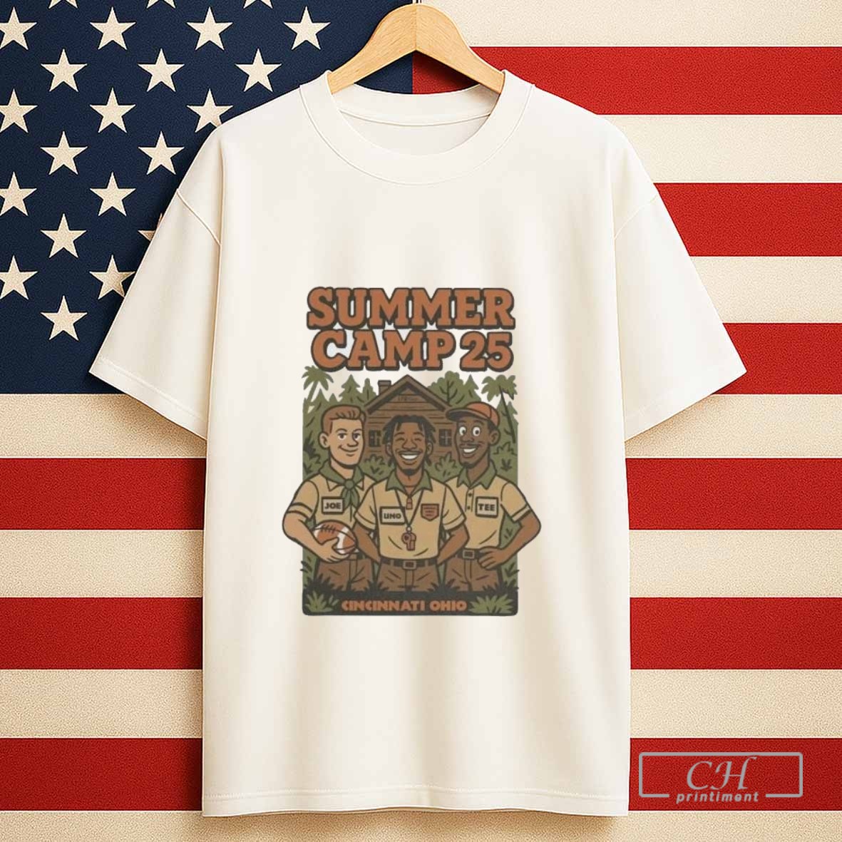 Cincinnati Summer Training Camp Bengals Joe Uno Tee Higgins 2025 Tshirt Sweater