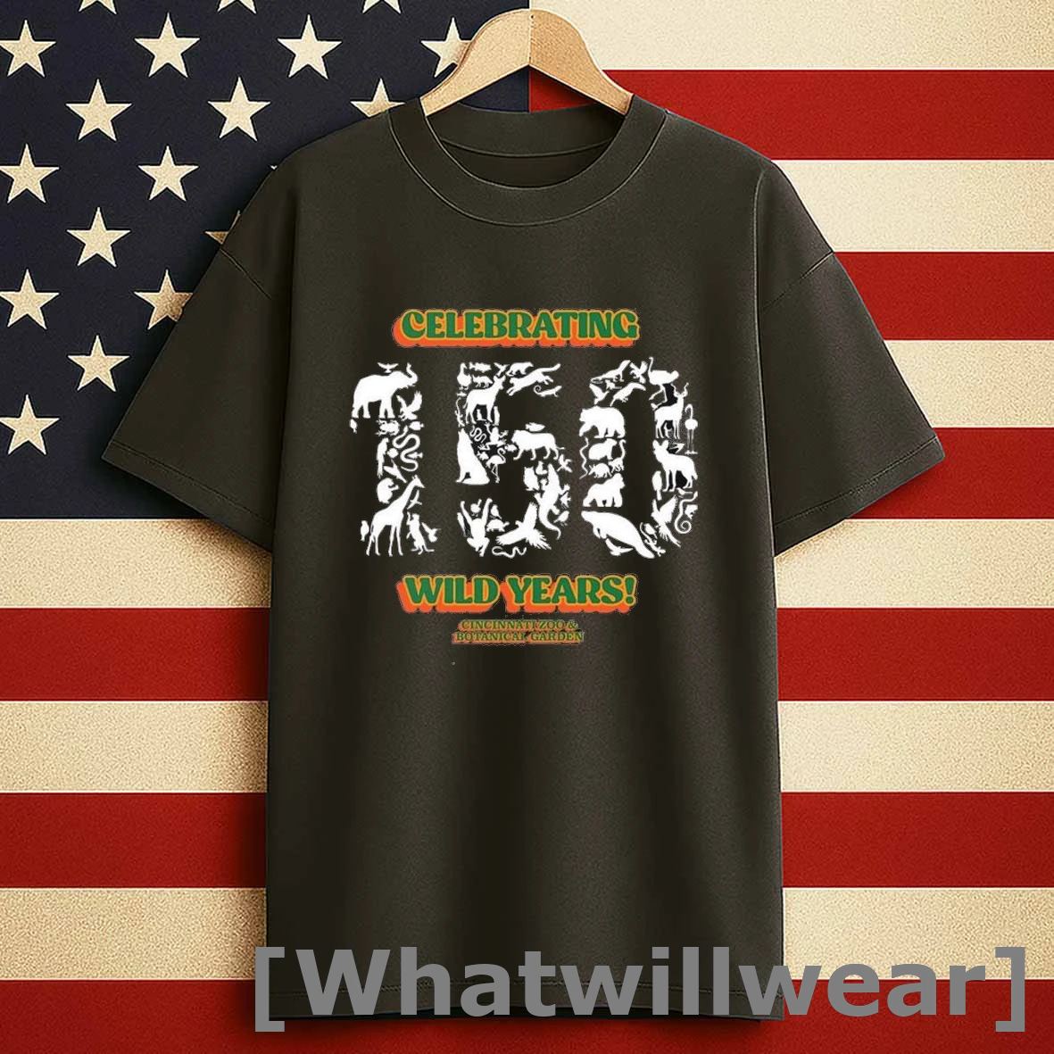 Cincinnati Zoo 150 Wild Years Shirts
