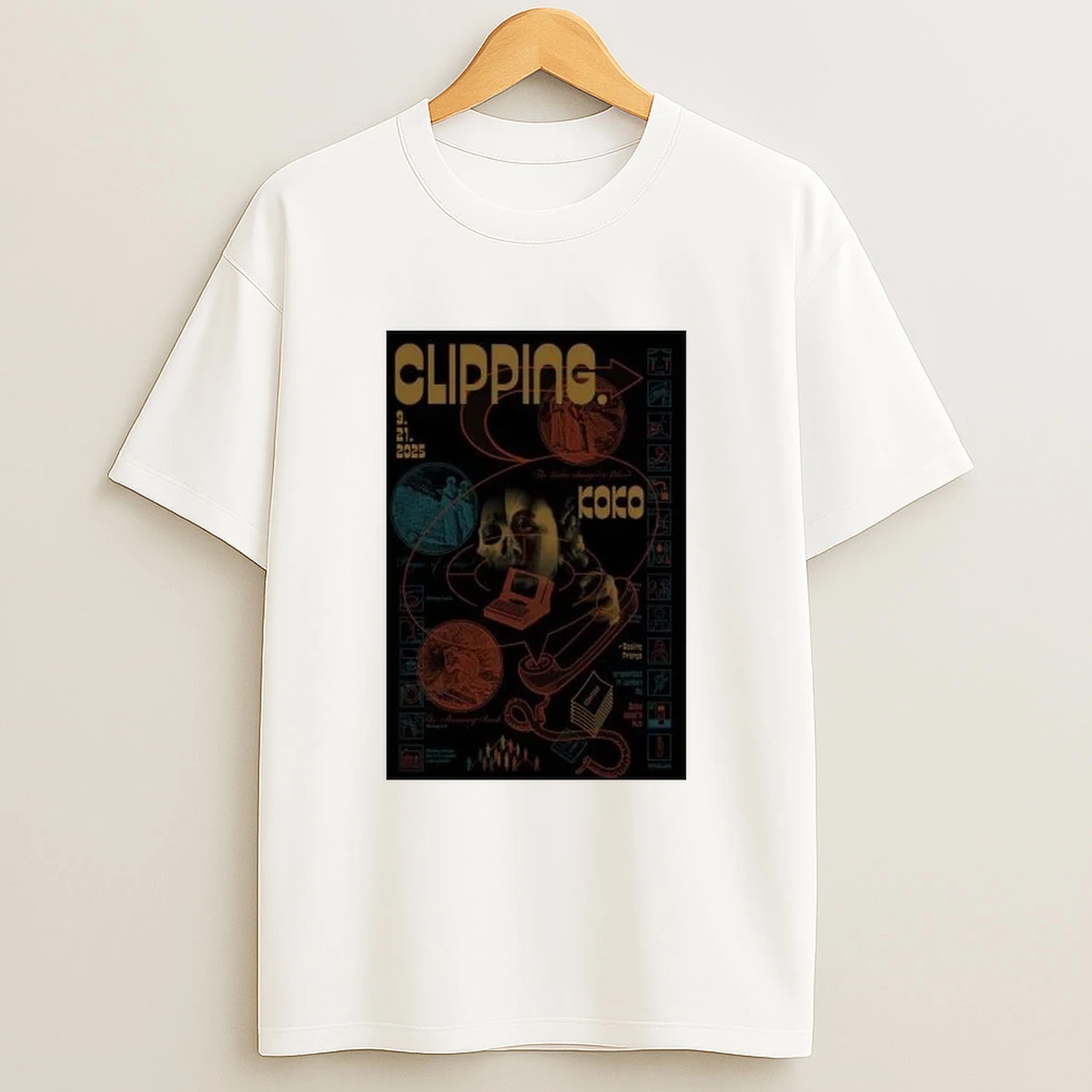 Clipping 09 21 2025 Koko London Uk Tour Shirts