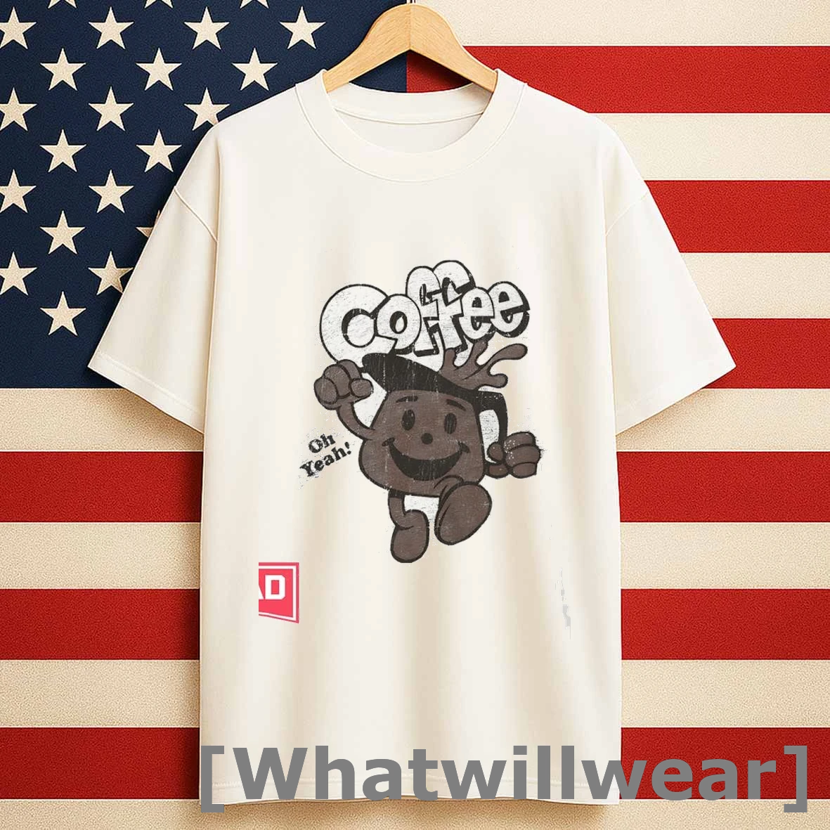 Coffee Man Oh Yeah Logo Shirts