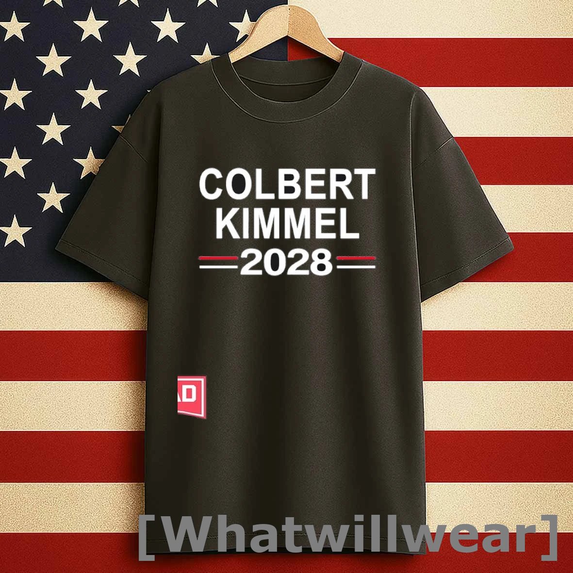 Colbert Kimmel 2028 Team Kimmel Vintage Shirts