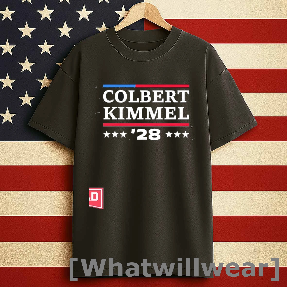 Colbert Kimmel For President 2028 Shirts