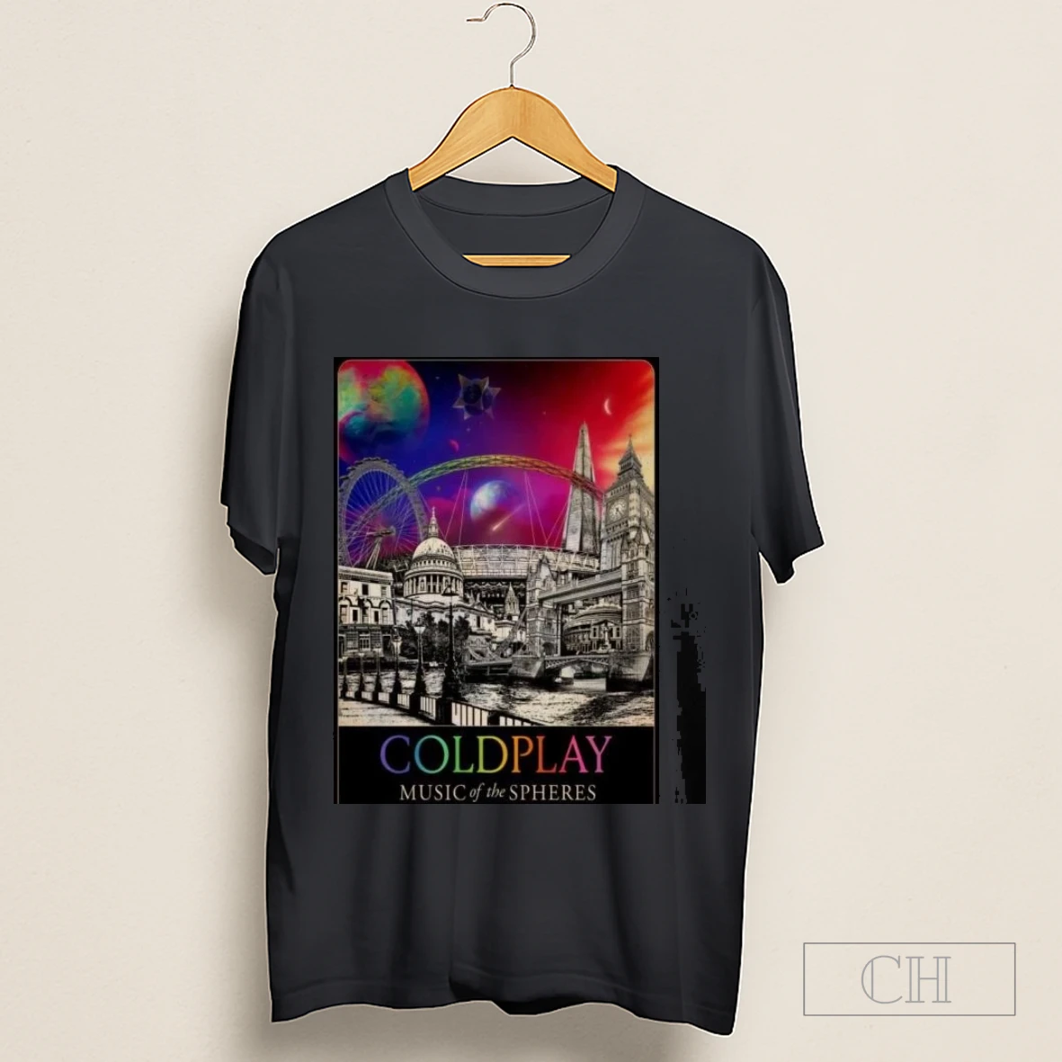 Coldplay London Music Of The Spheres Tour 9 8 2025 Shirt