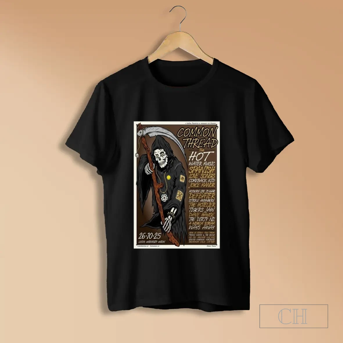 Common Thread Tour The Refectory Leeds Uk 2025 T Shirts