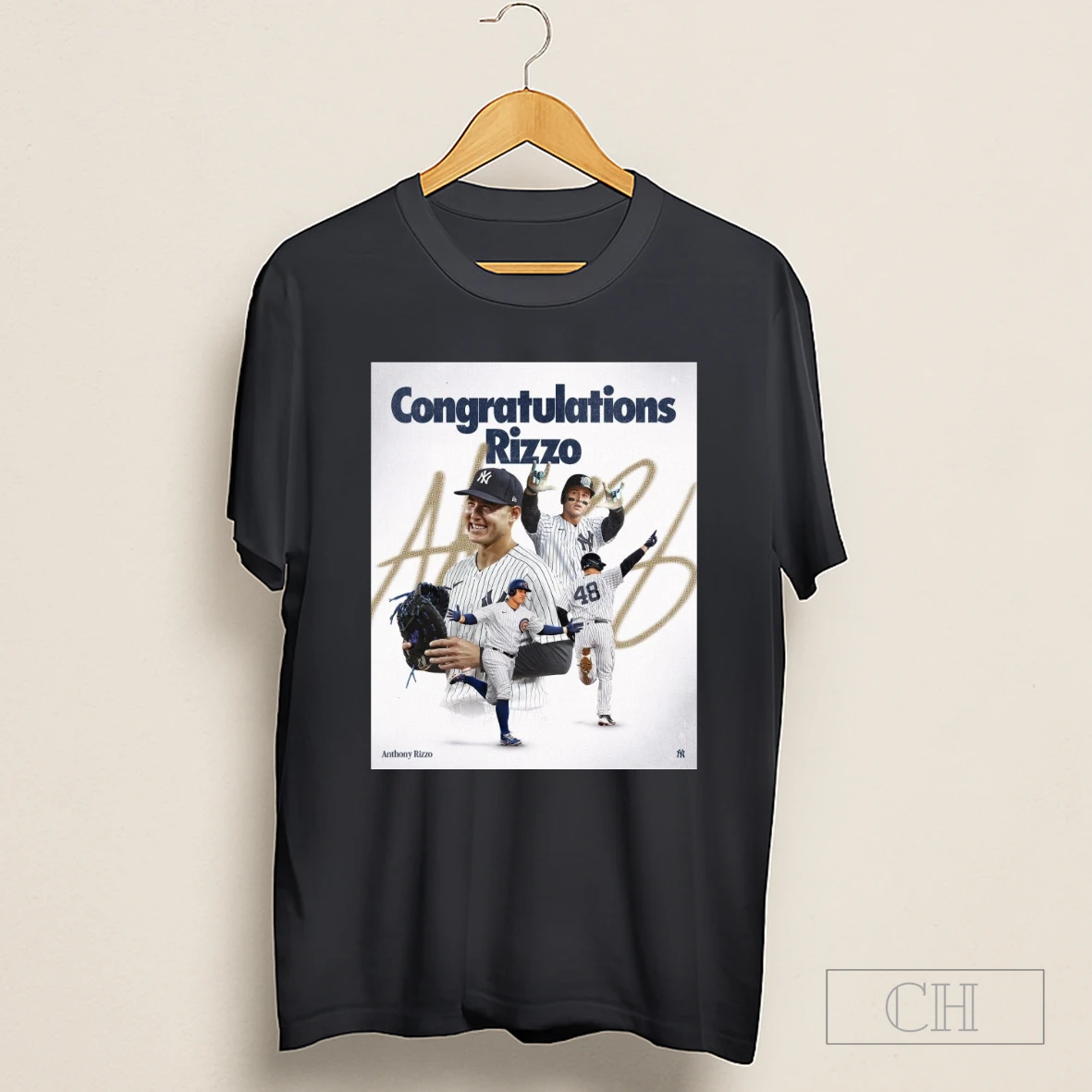 Congratulations Rizzo Retirement New York Yankees Anthony Rizzo Signature Shirt
