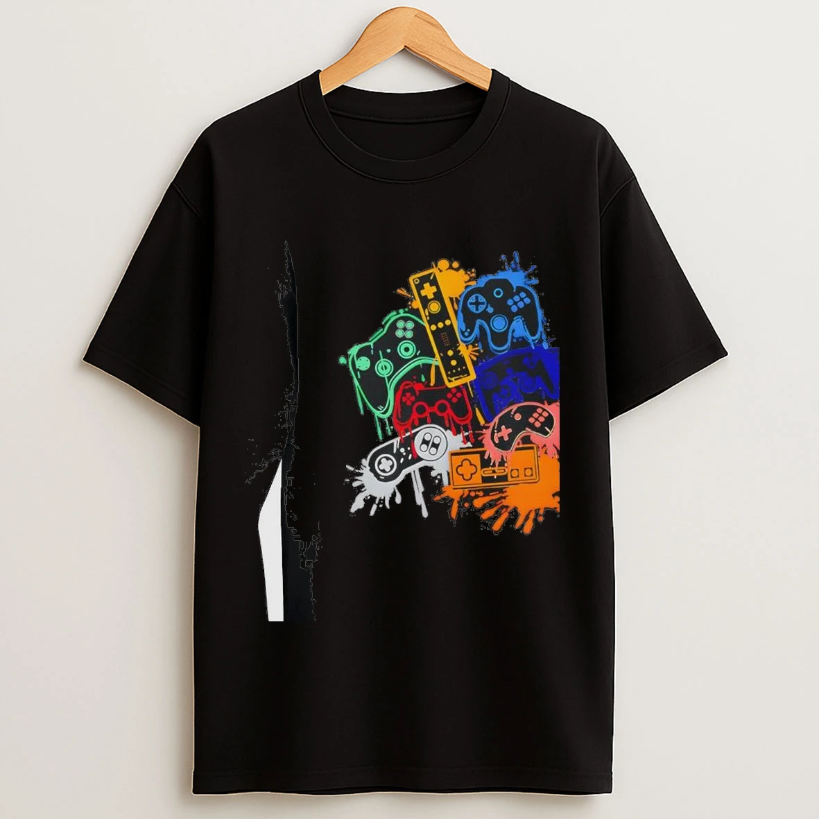 Controll All The Things Video Game Controller Shirts