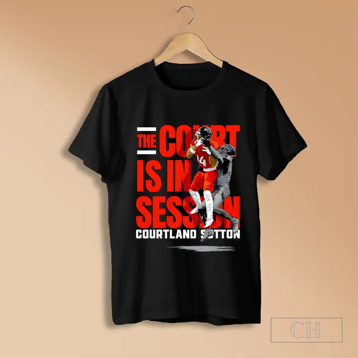 Courtland Sutton Denver In Session Denver Broncos Nfl Shirts