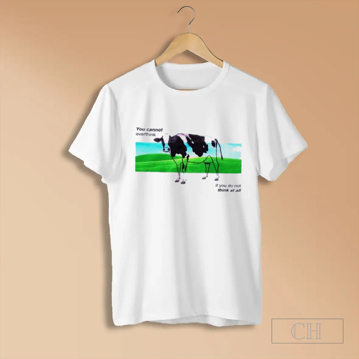 Cow You Cannot Overthink Shirts