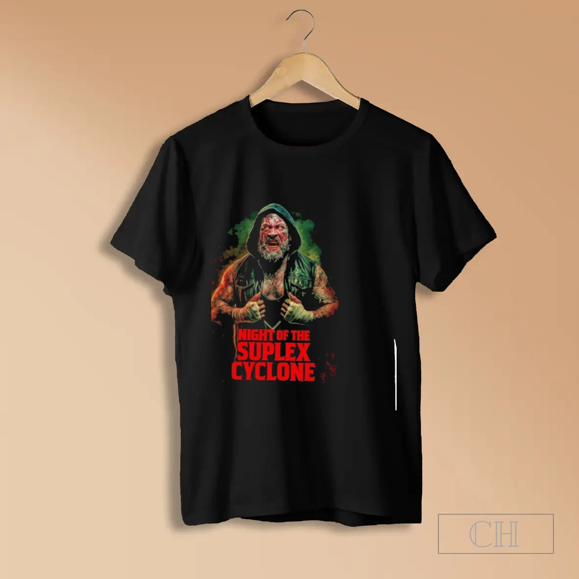 Curt Gannon Night Of The Suplex Cyclone Shirts