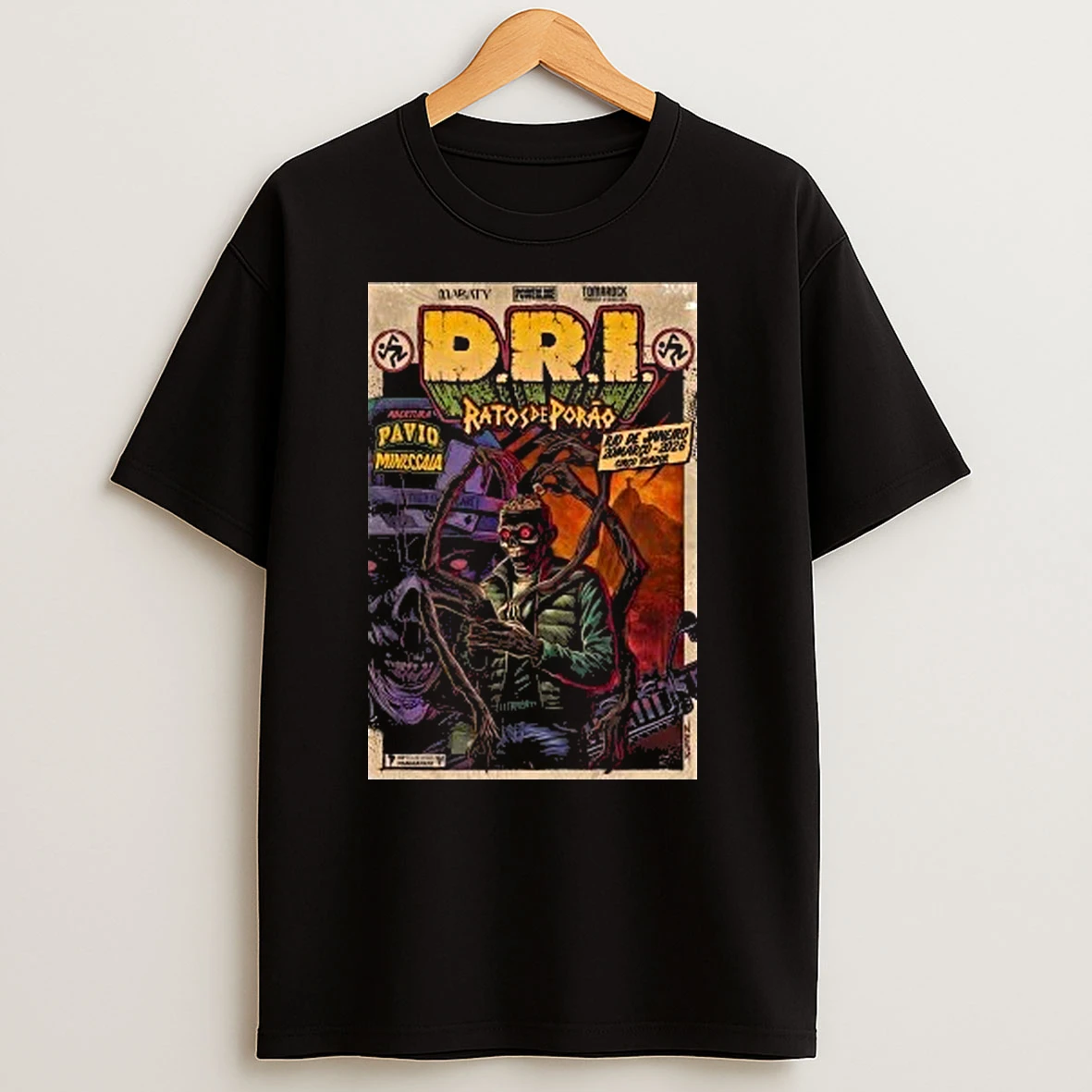 D R I Mar 20 2026 Circo Voador Rio De Janeiro Brazil Shirts
