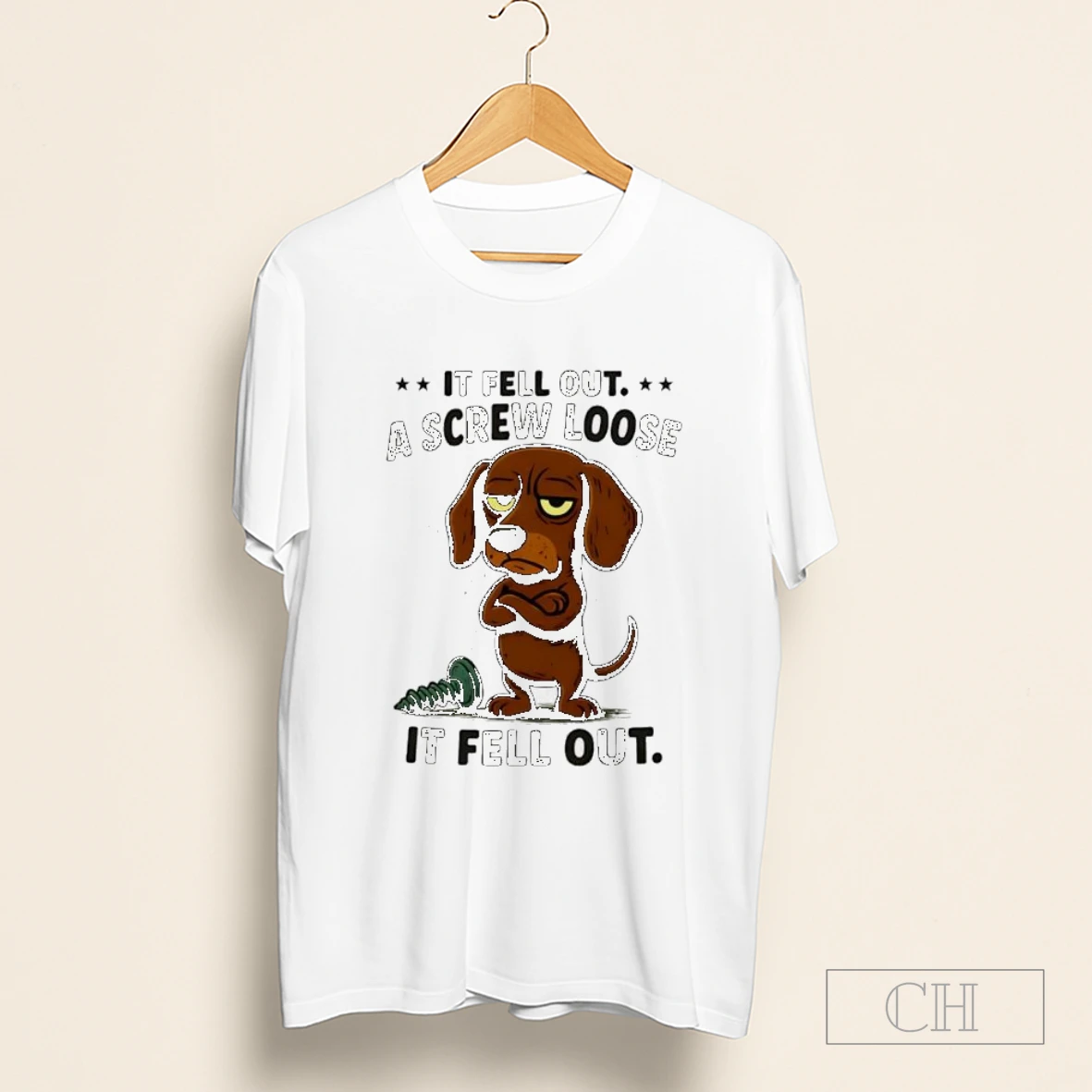 Dachshund It Fell Out A Screw Loose It Fell Out Shirt